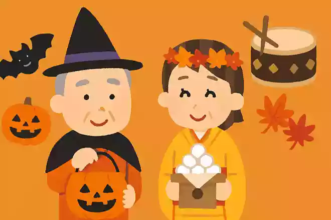 仮装して楽しむイベントでもあるハロウィン。ハロウィンと日本では同じような行事は何でしょうか?