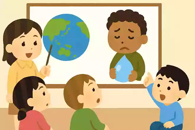 きれいなみずがつかえなくてこまっているひとはせかいにどれくらいいるでしょうか?
