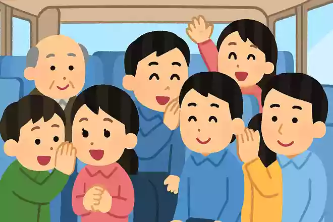 手のひら伝言ゲーム