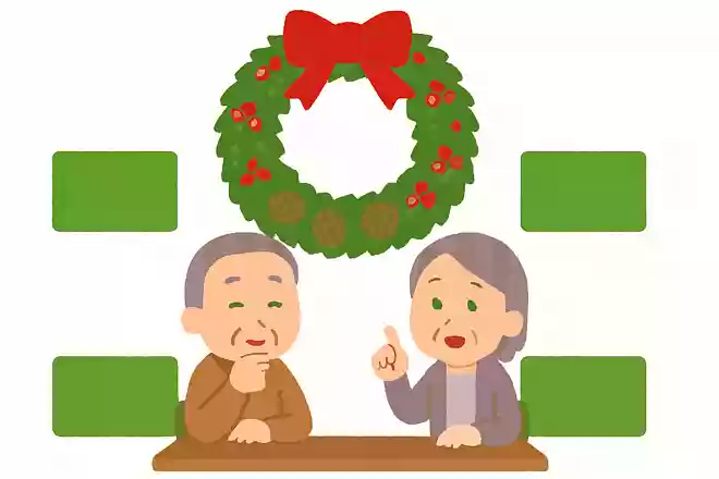 クリスマスリースに使われる、悪霊を払うという言い伝えのある植物は何でしょうか？