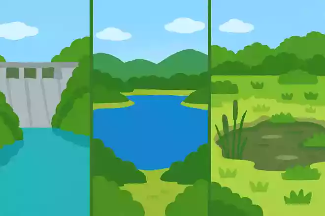 ダム、湖、沼のうち、1番キレイなのはどれでしょう?