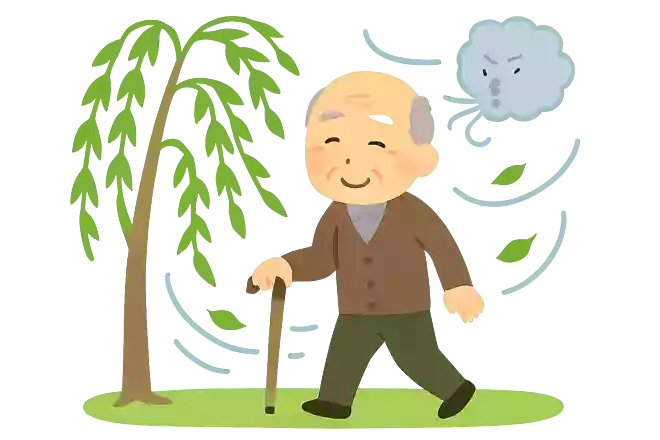 柳に風はどのような意味でしょうか?