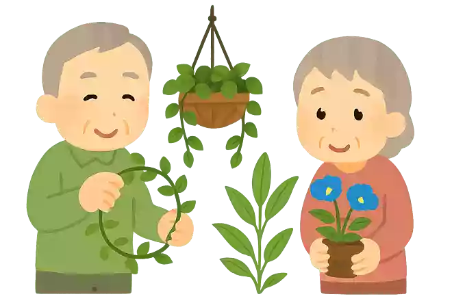 作るつる草吊るすつゆ草
