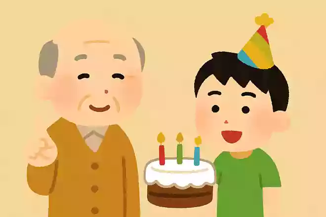 おととい次郎君は7歳でした。来年の誕生日では10歳になるそうです。次郎君の誕生日はいつでしょうか?