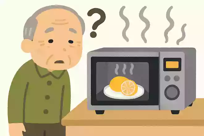 あるものを電磁レンジで加熱すると、電子レンジ内の嫌な臭いが取れます。あるものとは何でしょう?