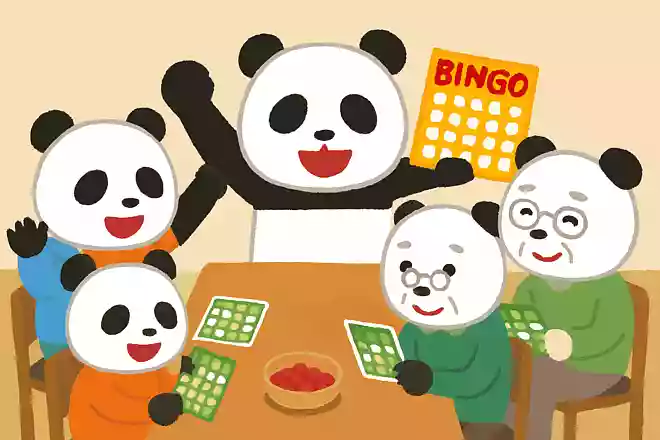 パパパンダ、ママパンダ、ジジパンダ、ババパンダ