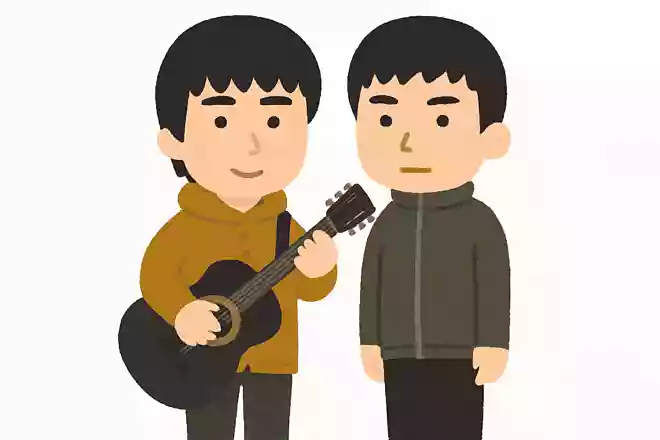 オアシスの中心メンバー、ギャラガー兄弟は何人兄弟?