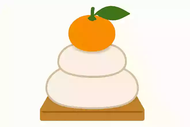 鏡餅の上に乗せるのはみかんではなく「だいだい」