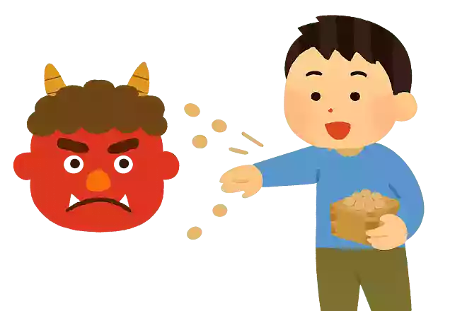 節分の時は何で豆をまくでしょうか?