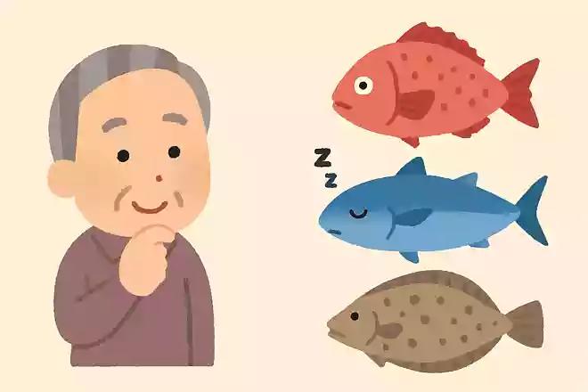 寝るときも泳いでいる魚はどれでしょうか?