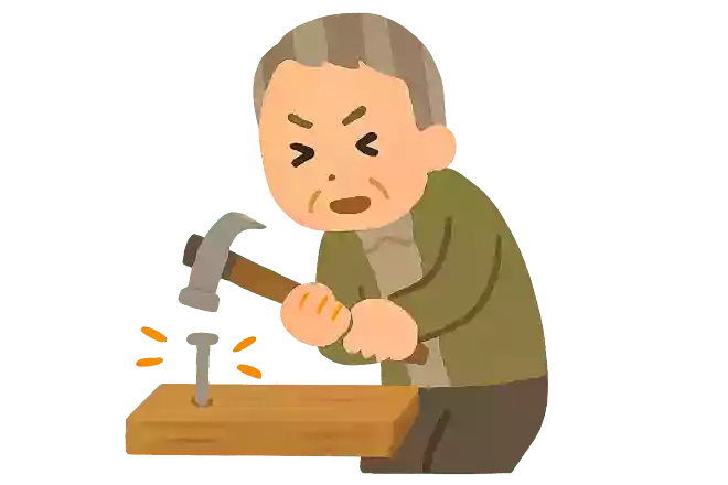 抜きにくい釘引き抜きにくい釘釘抜きで抜く釘