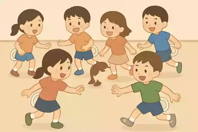 フープしっぽ取り