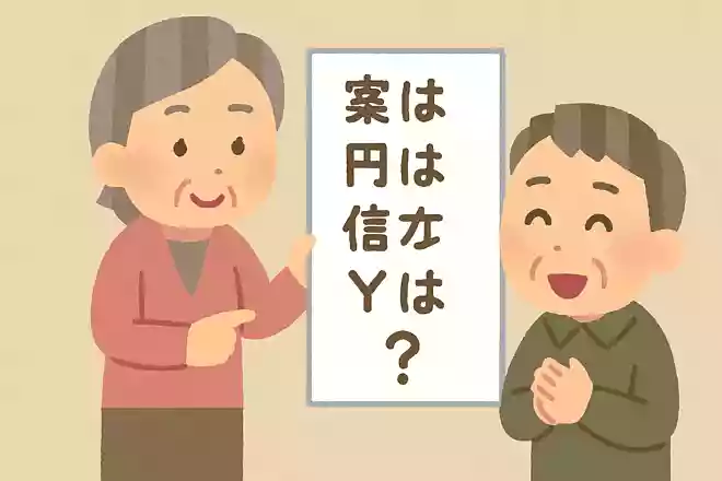 さと子さんは自分の考えた暗号の問題を友達に見せました。問題は「案は食べる、円は泣く、信は静か、ではアルファベットのYは何でしょうか?」と書かれています。太郎君が答えた「喜び」が正解でした。どうしてでしょうか?