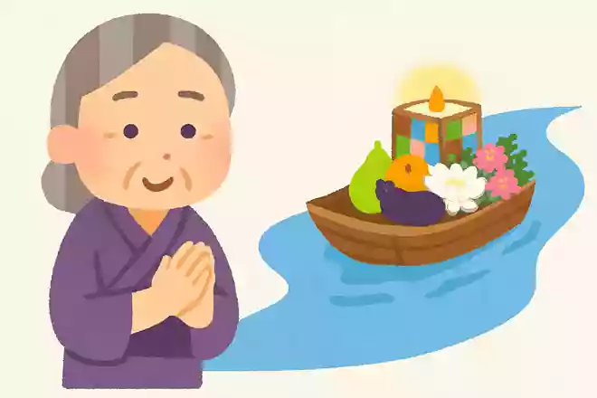 主に長崎県や佐賀県で行われる、先祖の霊とお盆のお供え物を船に乗せて川に流す行事を何というでしょうか?