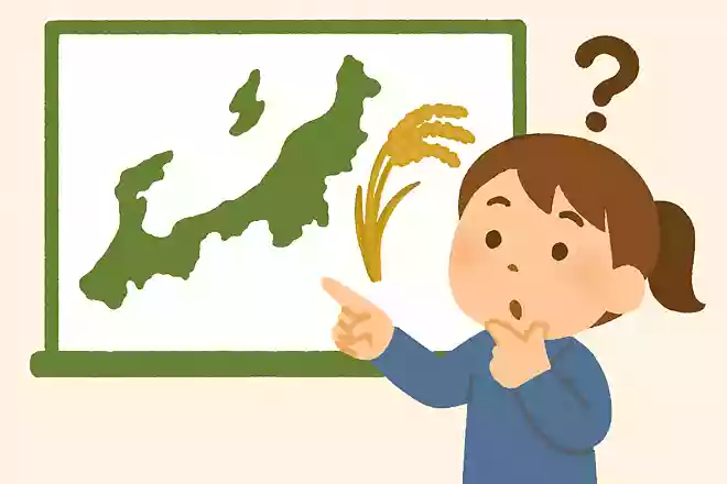 令和元年の新潟県のお米の生産量は国内何位でしょう?