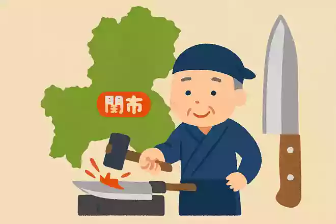 関市は刃物の町として800年の歴史がある