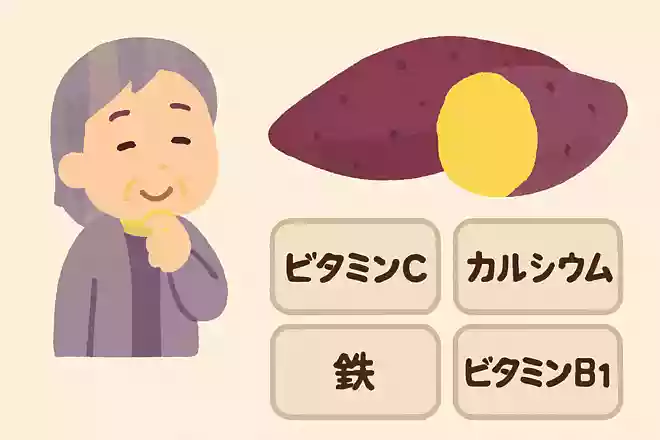 さつまいもに多く含まれている栄養はどれでしょう?