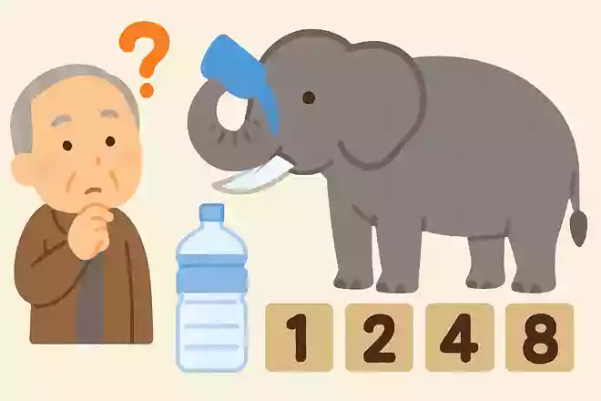 ゾウは1日に何リットルの水を飲む?