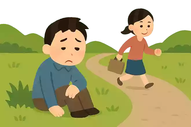 疲れた人は、しばし路傍の草に腰を下ろして、道行く人を眺めるがよい。人は決してそう遠くへは行くまい。イワン・ツルゲーネフ