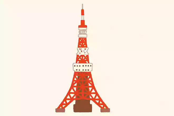東京タワーは、何色で塗られているでしょうか?