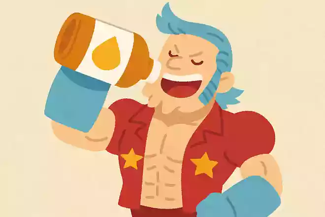 フランキーの燃料になる飲み物はなんでしょう？