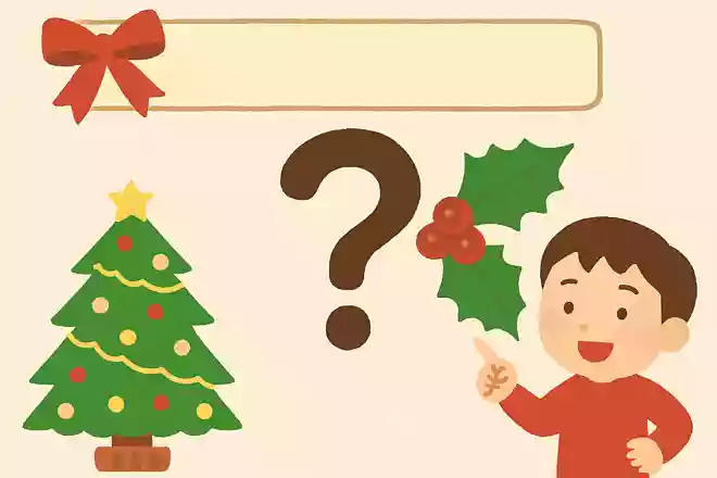 クリスマスの花といえば、何でしょう?