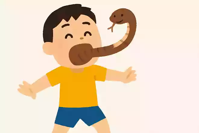 口から出てくる首ってどんな首?NEW!