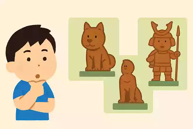 新潟県で有名な犬の銅像はどれでしょう?