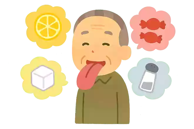 舌には「酸味」「甘味」「塩味」のほかに、もう一つ味覚が感知できます。もう一つは何でしょうか?