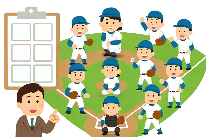 野球ポジション当てゲーム
