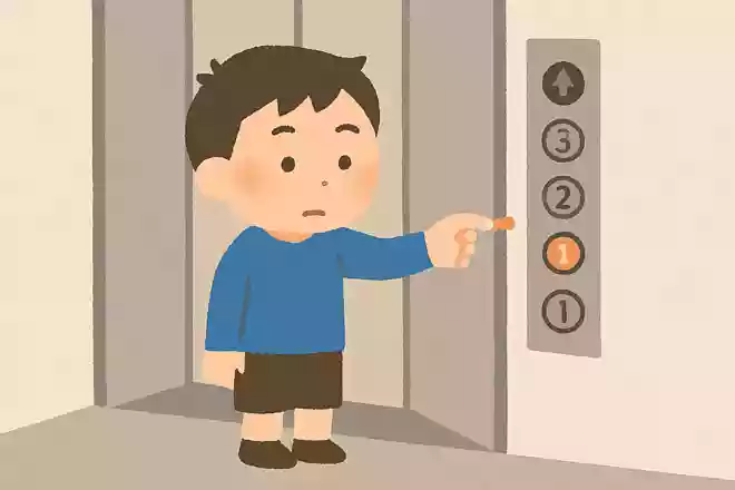 エレベーターに乗ってボタンを押しても動かないのはなぜでしょう。