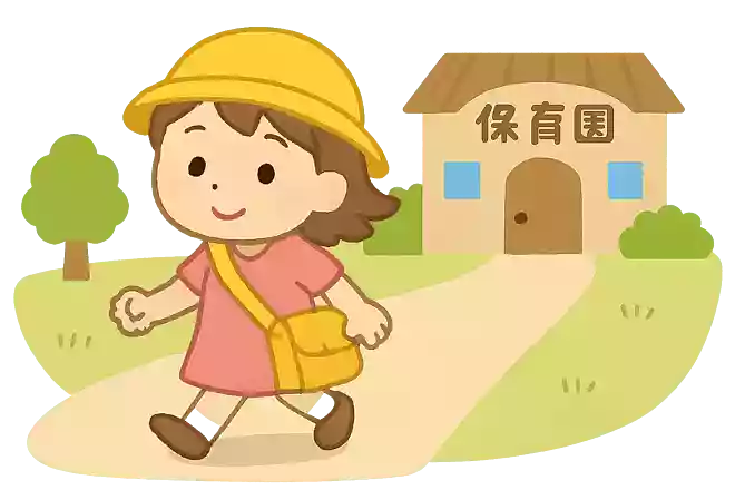 ちはるちゃんは1人で保育園に通っています。どうしてでしょう?