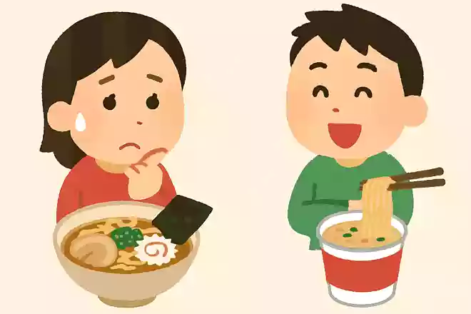 1年に1回しか食べられないけれど人気店のラーメン or 毎日食べられるけれどカップラーメン、どっちを選ぶ？