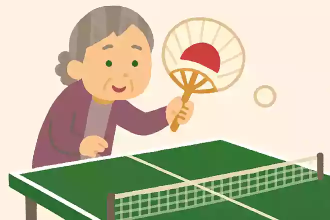以前、山形県の河北町であるものをラケットにした卓球大会がおこなわれていました。あるものとは何でしょうか?