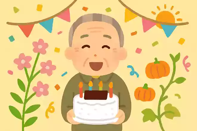 誕生日の季節感を取り入れる