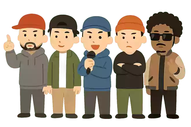 2024年4月に『どON』をリリースし、約9年ぶりに5人で活動を再開したヒップホップグループは？
