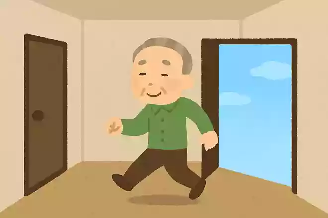 出口のない部屋に閉じ込められてしまいましたが、すぐに外に出ることができました。なぜでしょうか?