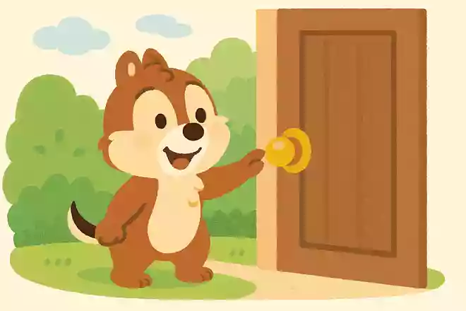 You never know when opportunity will knock.デール『恋するモンタリー』