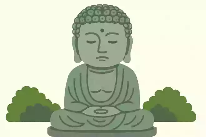 大仏には螺髪と呼ばれる渦状の髪の毛があります。鎌倉大仏は何個の螺髪がありますか。