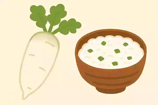 七草がゆの「すずしろ」とは大根のこと