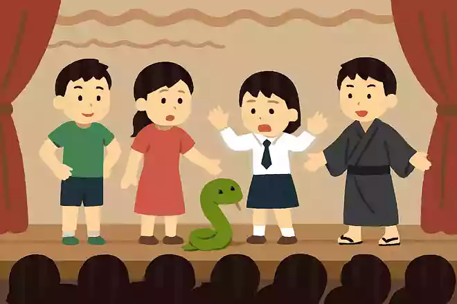 式根島の蛇は噛まない