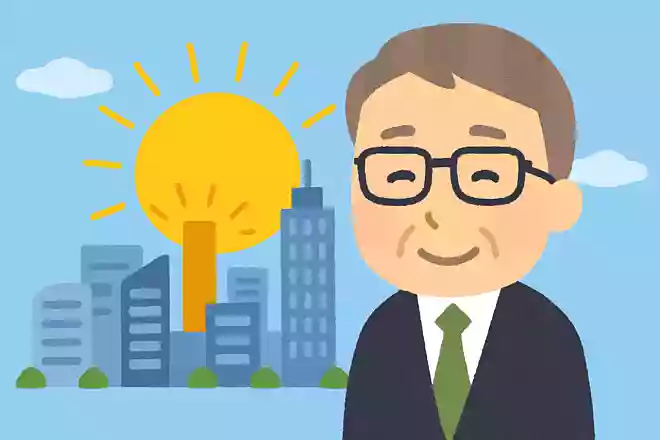 日本の未来はかなり明るいと信じているビル・ゲイツ
