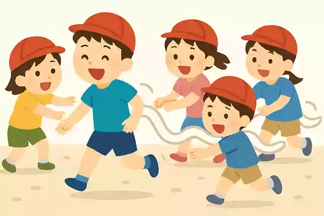 クネクネしっぽ取り