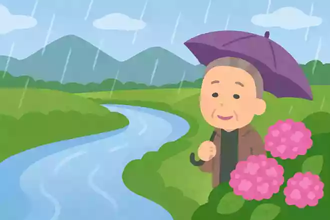 五月雨を あつめて早し 最上川