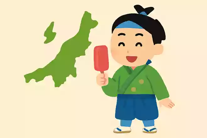 新潟県で有名なアイスもも太郎は何味でしょう?