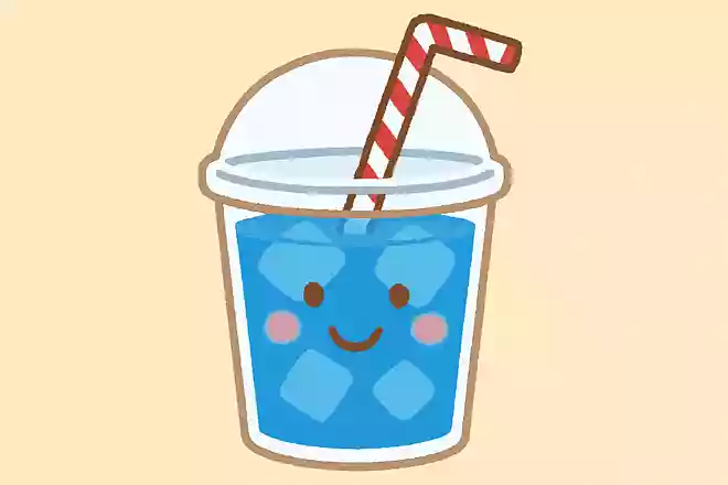 冷たいドリンク