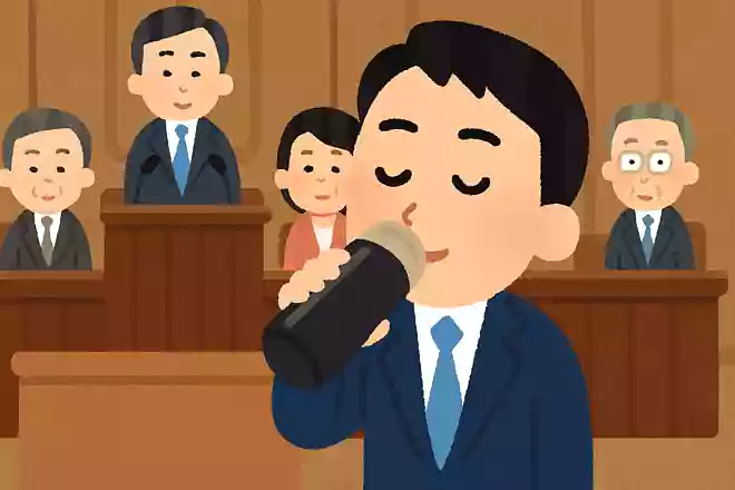 国会審議中にマイボトルでコーヒーを飲んではいけないのか。小泉進次郎
