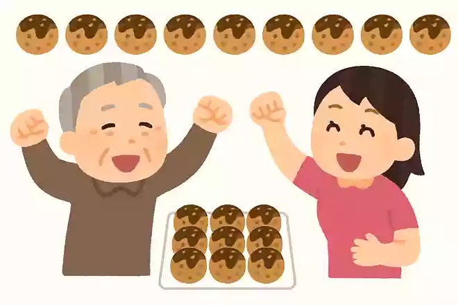たこやきと10回言ってください