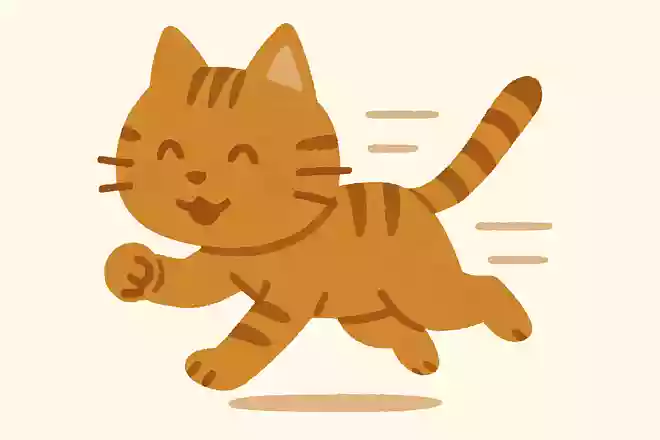 猫が走る最高速度は時速何キロ?