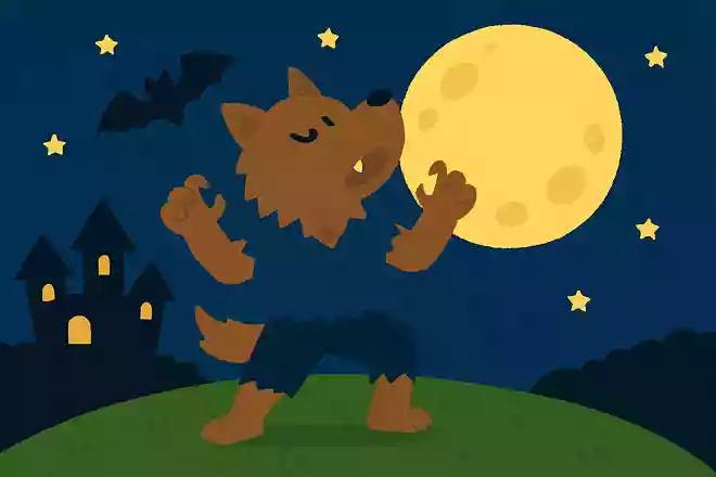ハロウィンにも登場する満月を見ると動物になるお化けは何でしょうか?